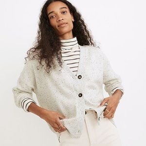 Madewell Cardigan Sweatshirt in Donegal